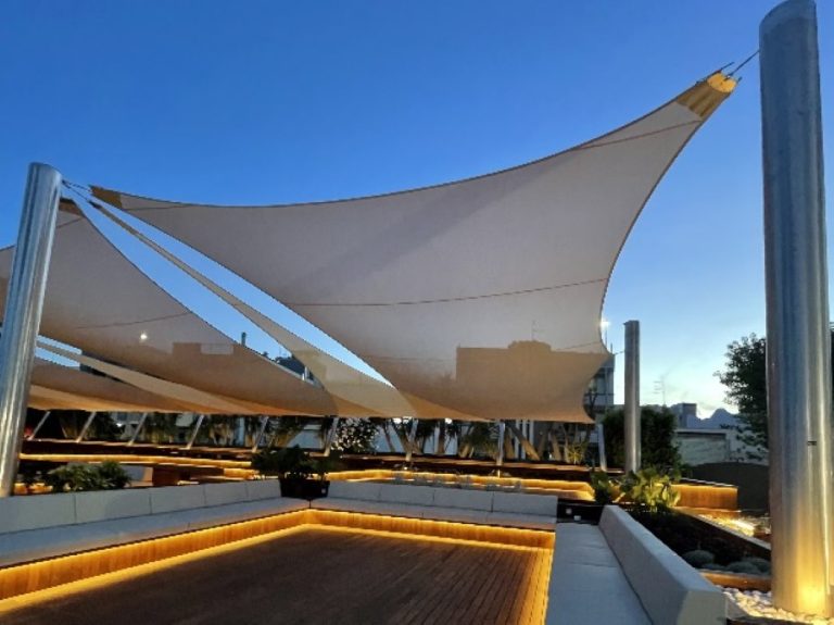 4,2x4,2x6 Vela Solare Triangolare - Tenda da Sole Traspirante